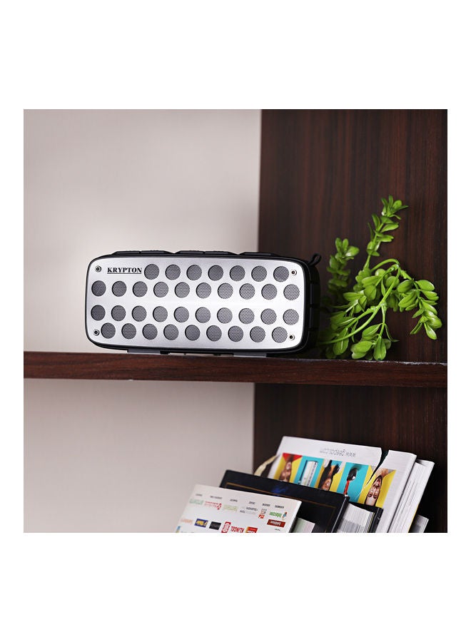 KRYPTON Rechargeable Portable Speaker KNMS6129 silver  - Image 4