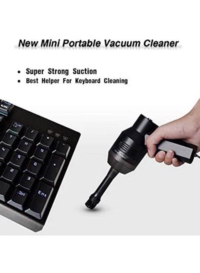 مكنسة كهربائية صغيرة بمنفذ USB H16499 أسود - Image 5