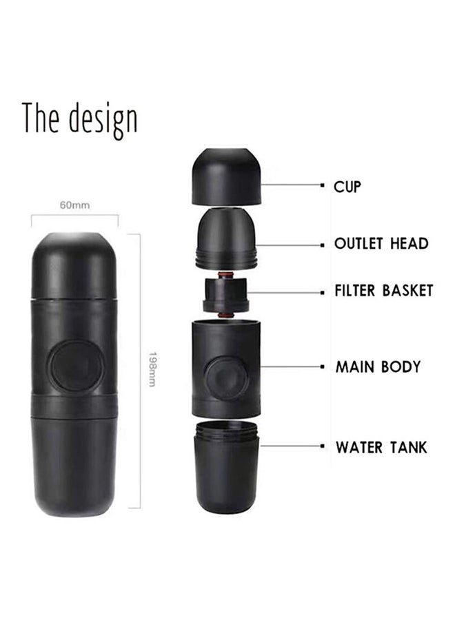 فريت ماكينة صنع قهوة الإسبريسو A006 أسود - Image 3