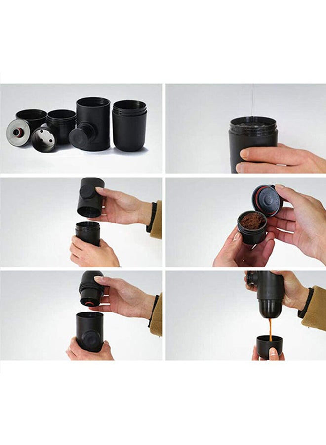 فريت ماكينة صنع قهوة الإسبريسو A006 أسود - Image 4