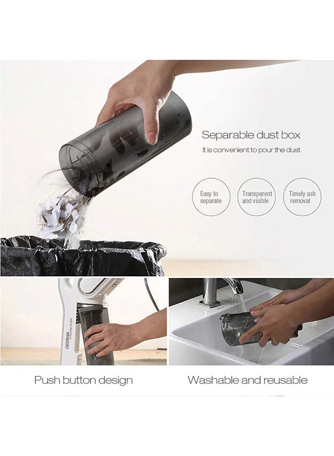ديرما مكنسة كهربائية محمولة باليد 800 ml 600 W SA-N2002204 أبيض/ أسود  - Image 3