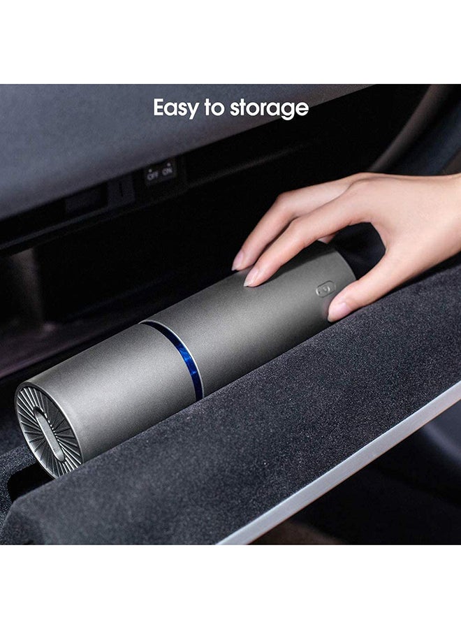 طقم مكنسة كهربائية لجمع الغبار محمولة باليد 2 في 1 وبقدرة 80 وات 80 W H32246 رمادي/أسود - Image 2