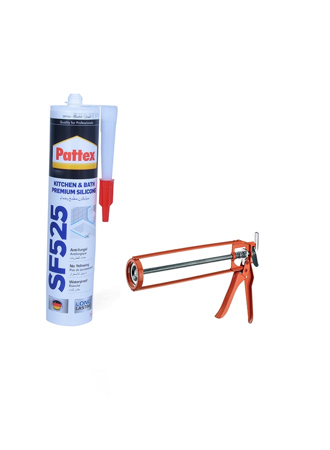باتكس حزمة توفر سيليكون للمطبخ وغرفة الغسيل لملء الشقوق وإغلاق مسدس السيليكون شديد التحمل. متعدد الألوان