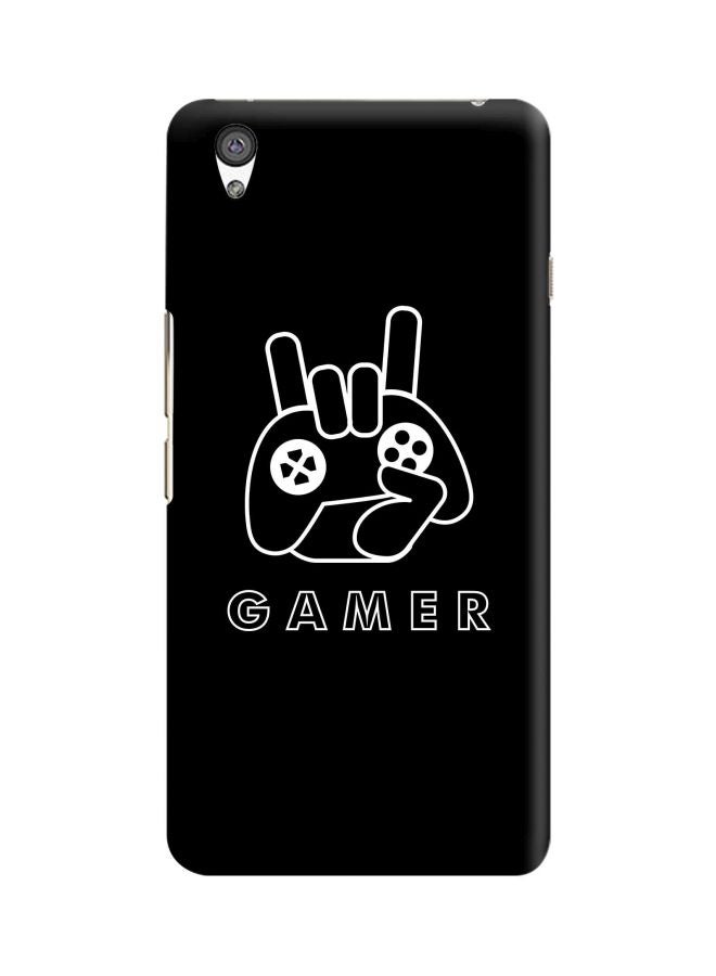 Stylizedd Snap Classic Series Gamer Printed Case Cover For OnePlus X Black/White  - Image 1
