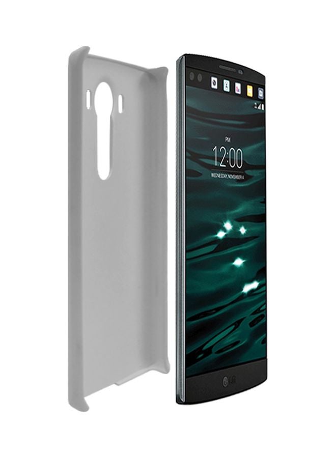 Stylizedd Snap Classic Series Crazy Mode On Printed Case Cover For LG V10 Red/White/Black - Image 2