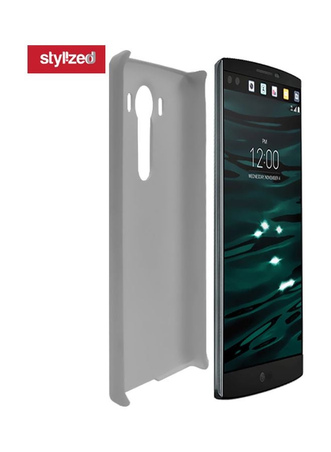 ستايلايزد غطاء حماية واقٍ من سلسلة سناب كلاسيك بطبعة كلمة ‘Fashion‘ لهاتف إل جي V10 أبيض/أسود/برتقالي - Image 2