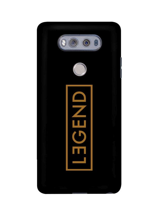Stylizedd Legend Printed Protective Case Cover For LG V20 Black/Yellow  - Image 1