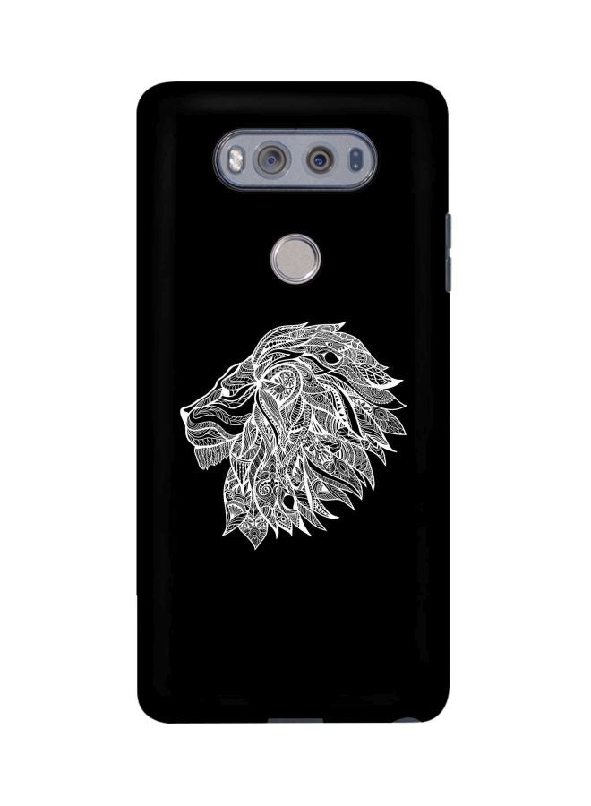 Stylizedd Snap Classic Series Lion Printed Case Cover For LG V20 Black/White - Image 1