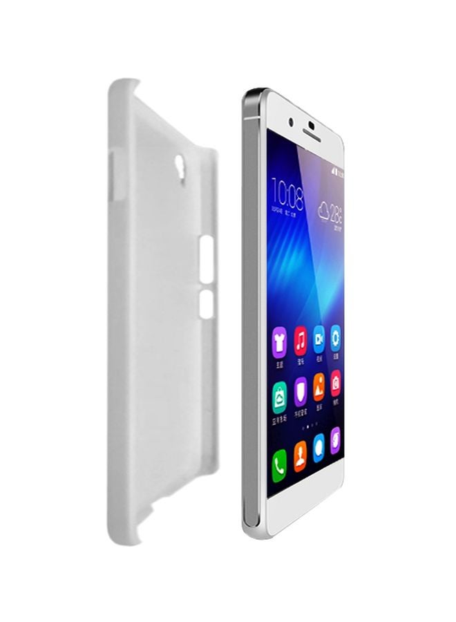 Arab Stallion Printed Protective Case Cover For Huawei Honor 6 Plus White/Black