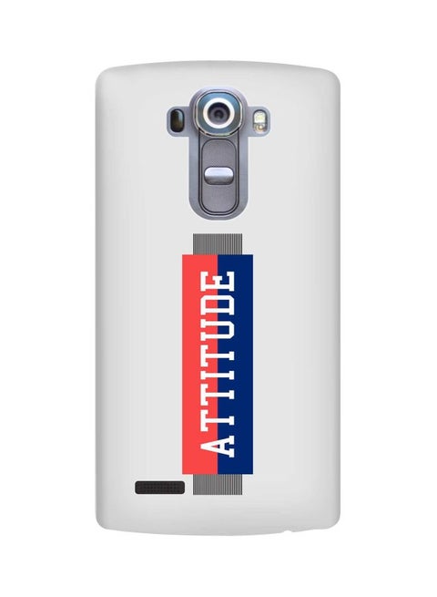 Snap Classic Series Attitude Printed Case Cover For LG G4 Grey/Red/Blue