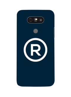 Snap Classic Series Registered Printed Case Cover For LG G5 Blue/White