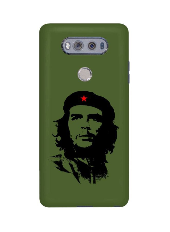 ستايلايزد غطاء حماية من سلسلة سناب كلاسيك مزين بصورة تشي جيفارا لهاتف إل جي V20 أخضر/أسود/أحمر - Image 1