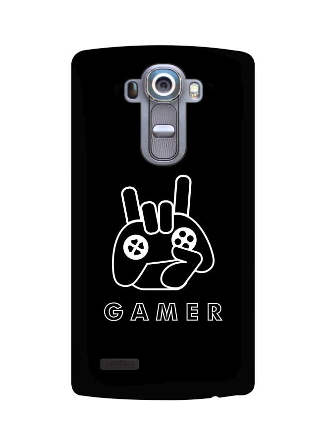 Stylizedd Snap Classic Series Gamer Printed Case Cover For LG G4 Black/White  - Image 1