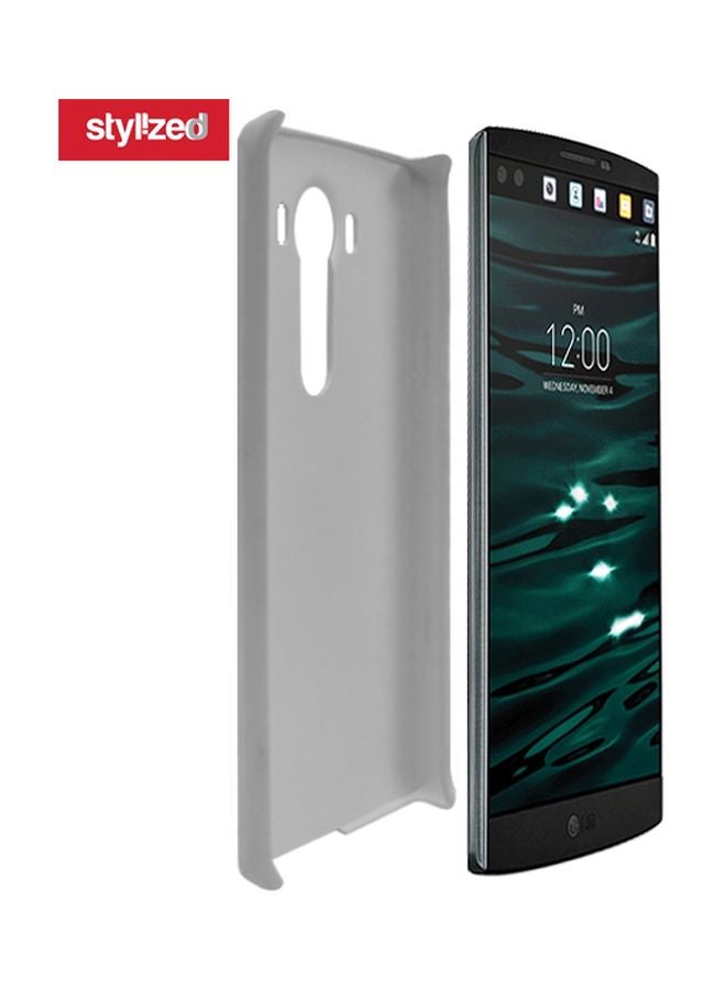 Stylizedd - Snap Classic Series No Days Off Printed Case For LG V10 Blue/White - Image 1