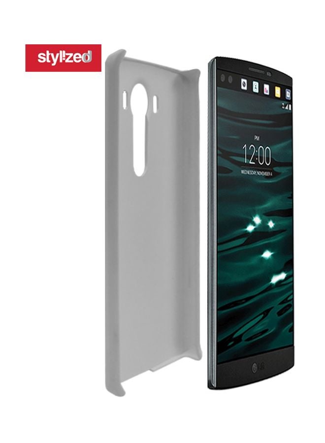 ستايلايزد غطاء حماية واقٍ من سلسلة سناب كلاسيك بطبعة قلب وغمزة لهاتف إل جي V10 أسود/أحمر/أبيض - Image 2