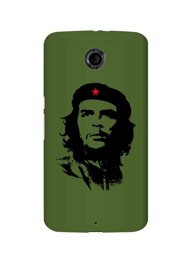 Stylizedd Snap Classic Series Che Guevara Printed Case Cover For Google Nexus 6 Green/Black/Red - Image 1