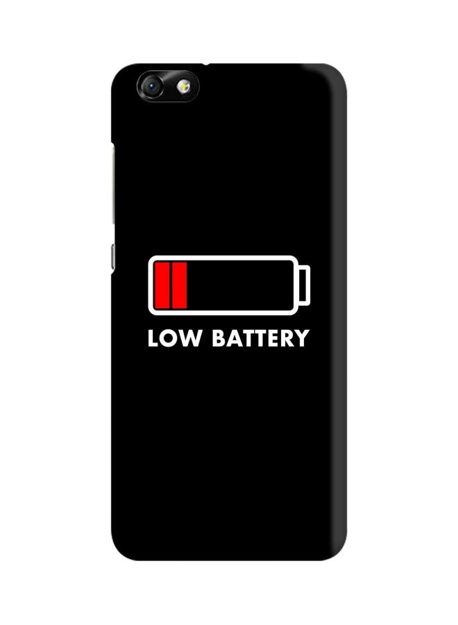 Stylizedd Snap Classic Series Low Battery Printed Case Cover For Huawei Honor 4X Black/White/Red - Image 1