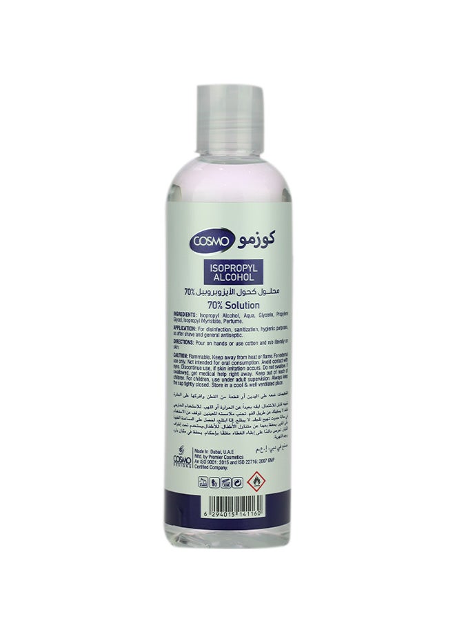 Isopropyl Alcohol 70% Solution Antiseptic Disinfectant 250ml