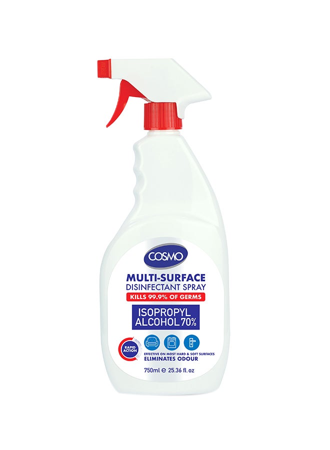 COSMO Multi Surface Disinfectant Spray 750ml  - Image 1