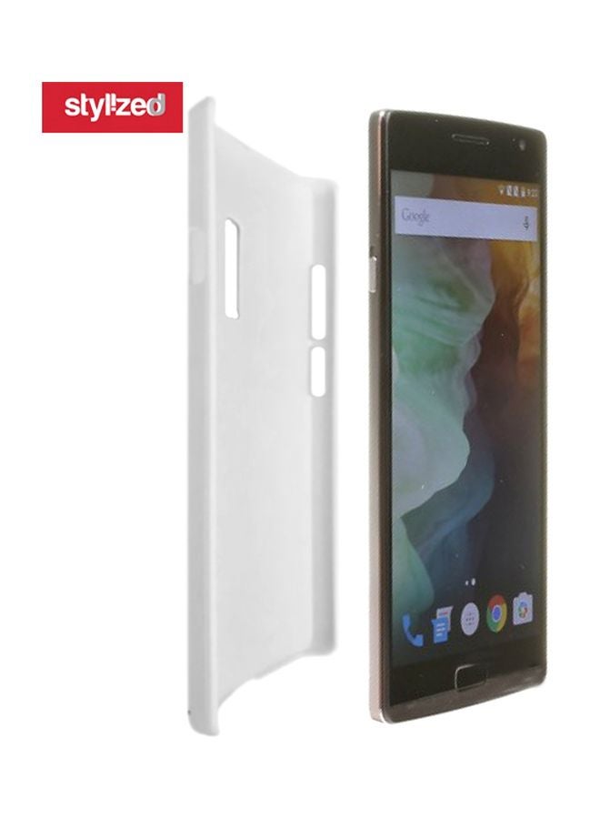 Stylizedd Snap Classic Series Never Give Up Printed Case Cover For OnePlus 2 Black/White - Image 2