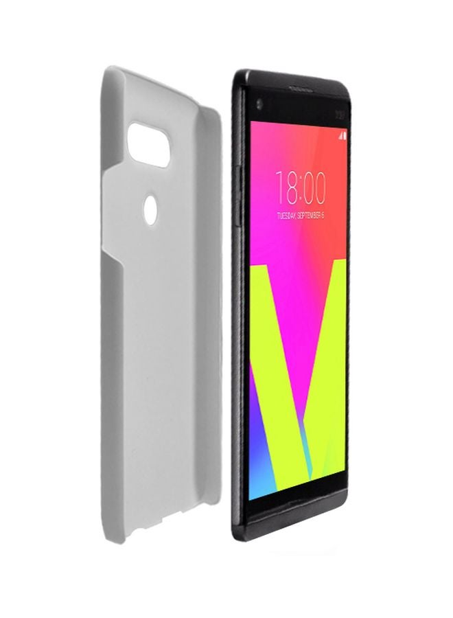 Stylizedd Snap Classic Series May The Fork Printed Protective Case Cover For LG V20 Blue/White - Image 2