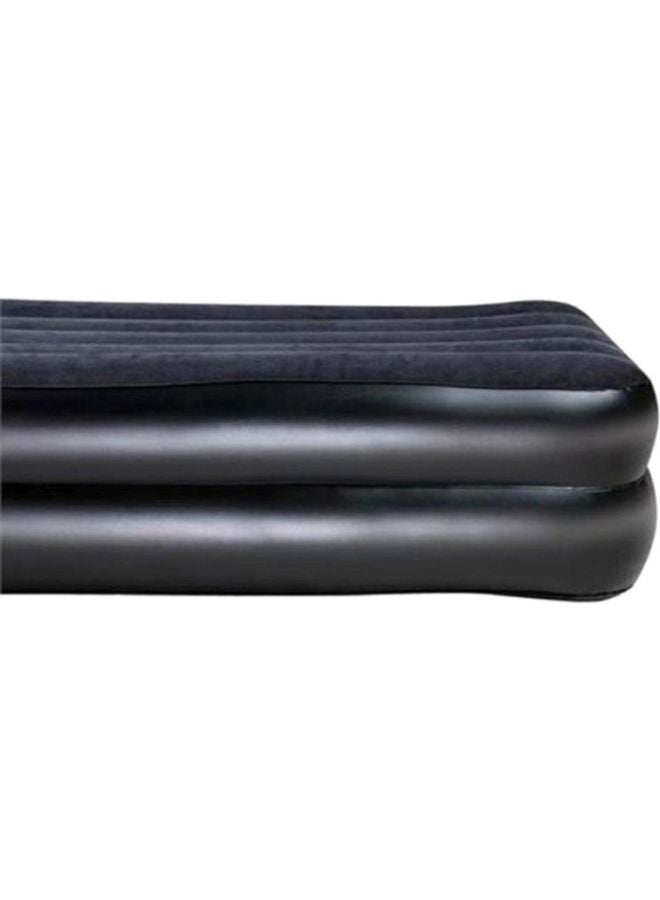 بست واي سرير هوائي أيرولوكس مزود بمضخة الهوائية ذات تيار متردد مدمجة بالسرير أسود 203x152x46سم - Image 4