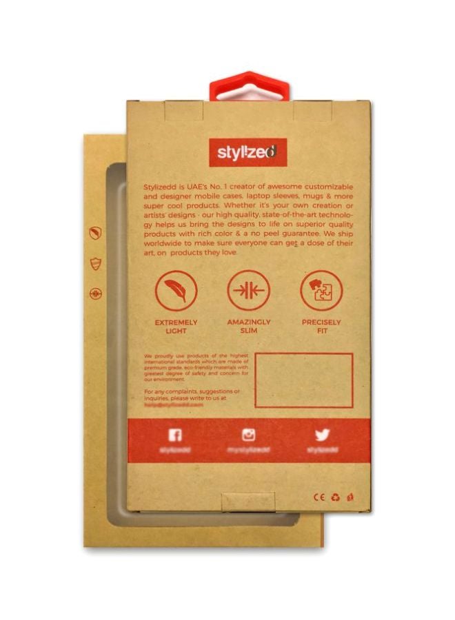 Stylizedd Classic Clear Series Taxi Printed Case Cover For Samsung Galaxy A20s Yellow/Black/Grey - Image 3