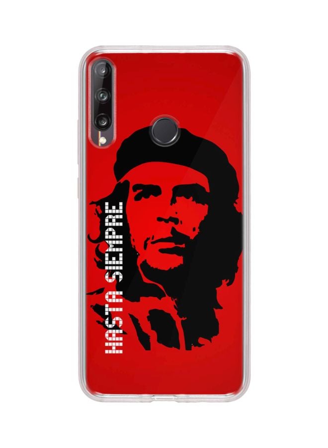 Stylizedd Classic Clear Series Hasta Sempre Printed Case Cover For Huawei Y7p Red/Black/White - Image 1