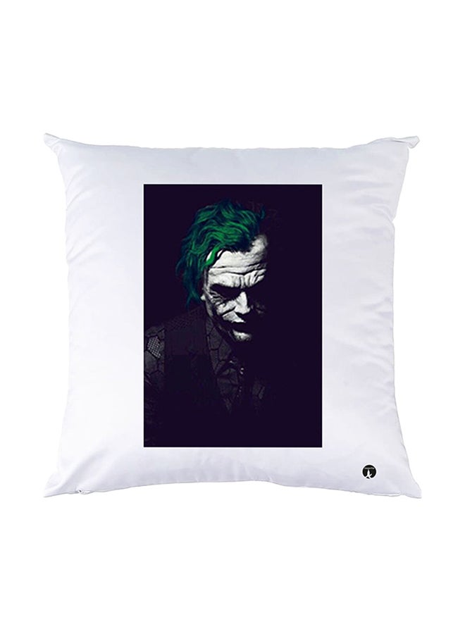 بي بي وسادة نوم مزينة بطبعات أبيض 30x30سم