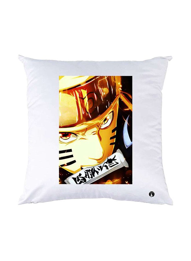 بي بي وسادة نوم مزينة بطبعات أبيض 30x30سم