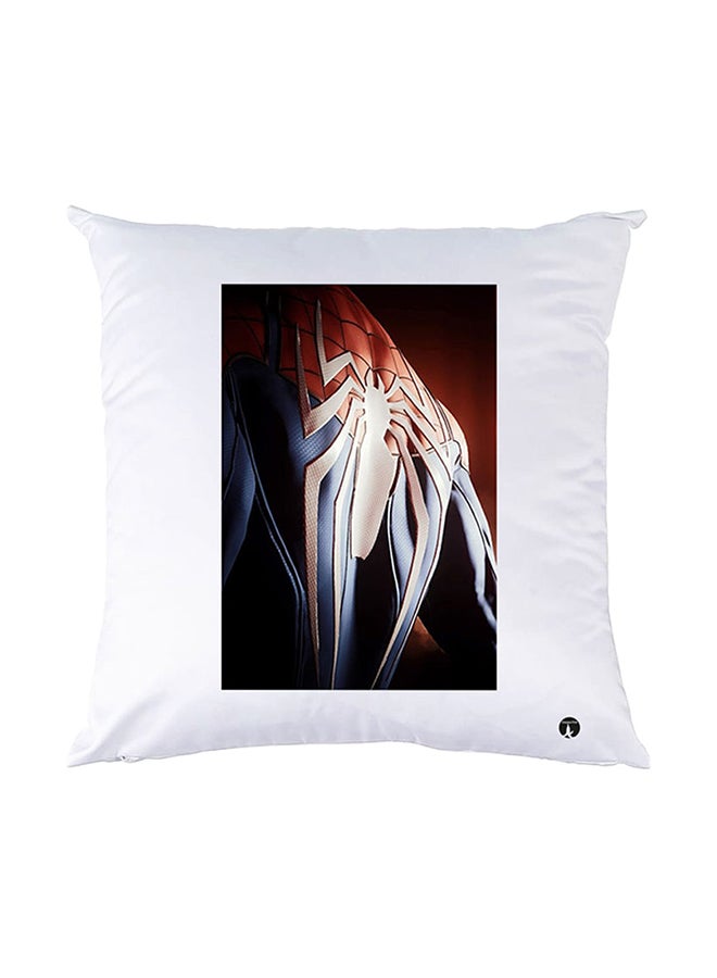 BP Printed Pillow White 30x30cm