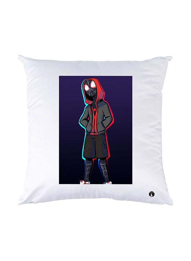 BP Printed Pillow White 30x30cm