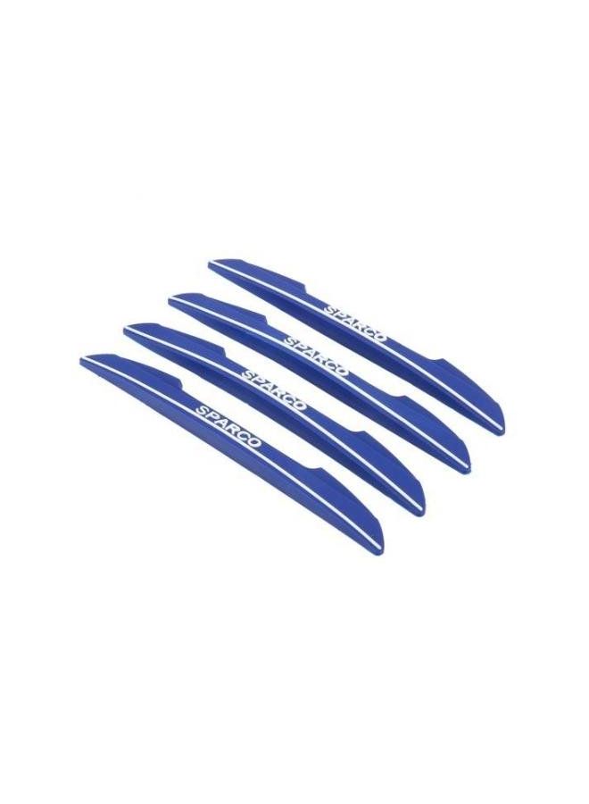 سباركو طقم ملصقات واقية لباب السيارة للحماية من الصدمات والخدوش مكون من 4 قطع - Image 1