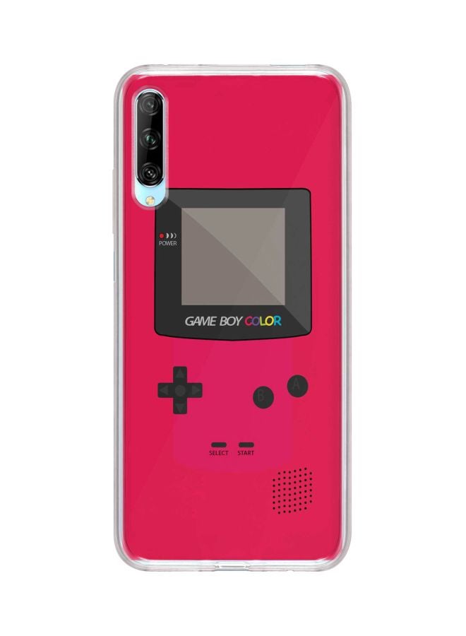 Stylizedd Classic Clear Series Gameboy Color Printed Case Cover For Huawei Y9s Pink/Black/Grey - Image 1