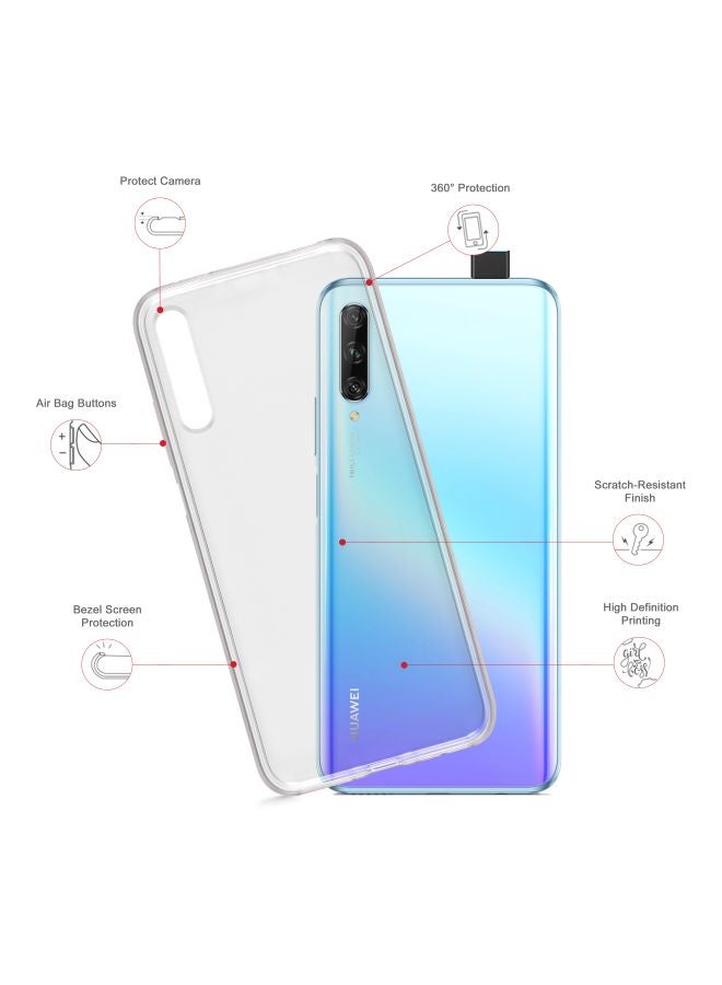 Stylizedd Classic Clear Series Gameboy Color Printed Case Cover For Huawei Y9s Pink/Black/Grey - Image 2