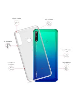 Stylizedd Classic Series Battery Empty  Printed Case Cover For Huawei Y6p Black/White/Red  - Image 2