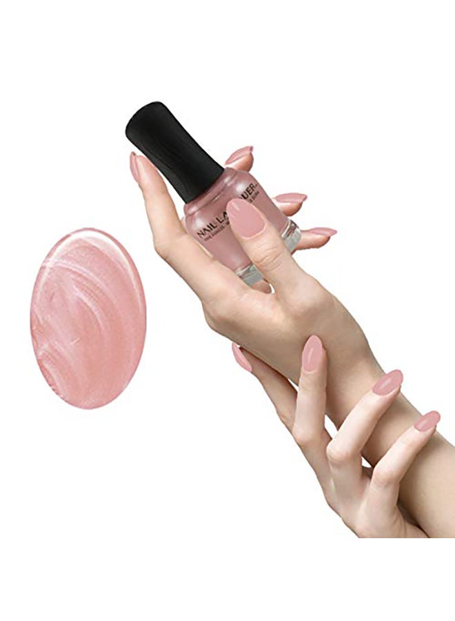آي بي آي طلاء أظافر مقاوم للتقشر شمباني وردي - Image 2