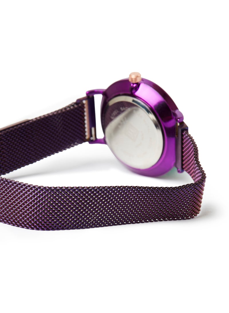 Maxel - Girls' Analog Quartz Watch MX711 - 32 mm - Purple - Image 1