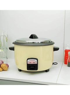 Olsenmark 2 In 1 Electric Rice Cooker, Non Stick Inner Pot, Automatic Cooking, Easy Cleaning, High Temperature Protection 4.2 L 1600 W OMRC2205 White/Black  - Image 4