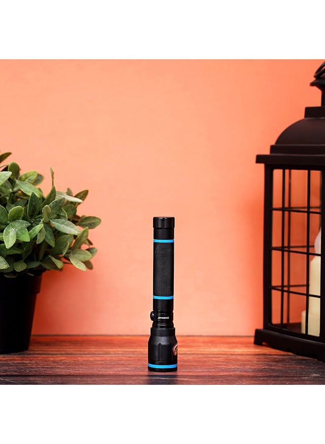 Olsenmark Rechargeable Waterproof LED Flashlight Black/Blue  - Image 5