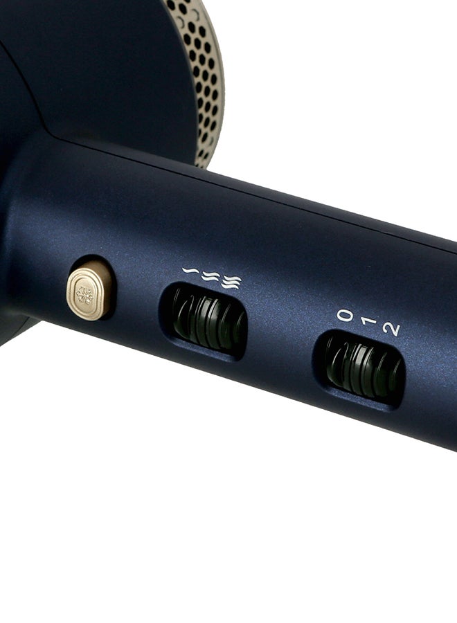 Olsenmark OMH4072 Professional Hair Dryer/Styler Blue/Gold - Image 3