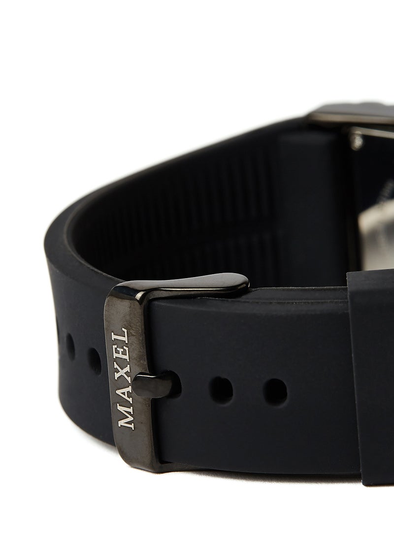 Maxel Analog Quartz Watch MX639 - 38 mm - Black - Image 3