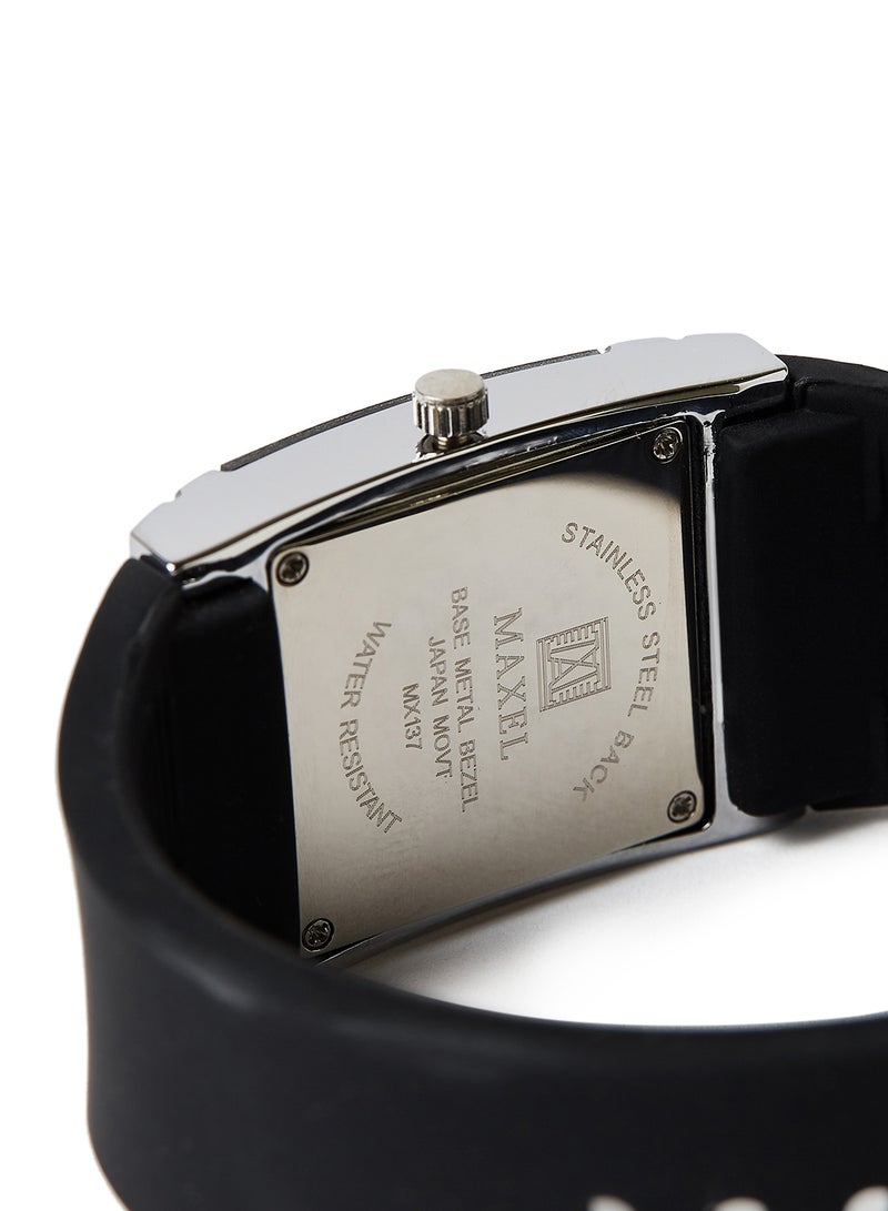 Maxel - Analog Quartz Watch MX640 - 38 mm - Black - Image 1