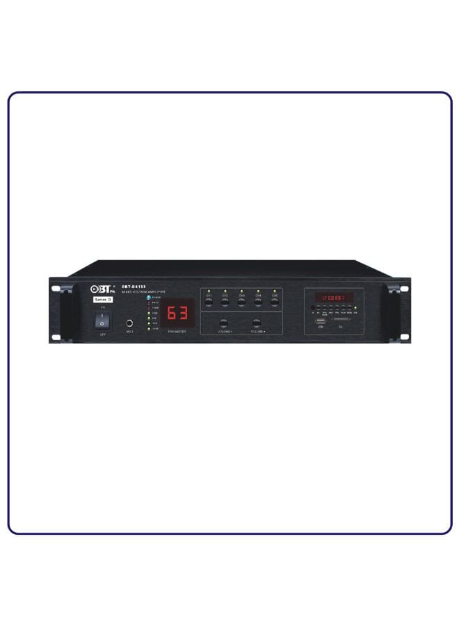 OBT Usb + Relay 6 Zones 6156 black  - Image 1