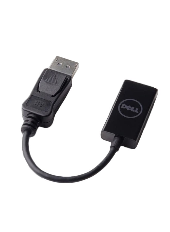DELL DisplayPort Male To HDMI Female Adapter Cable Black - Image 1