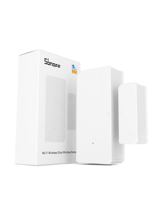 SONOFF 2-Piece Wireless Anti-Theft Door Window Alarm Sensor White 12x6x10centimeter - Image 4