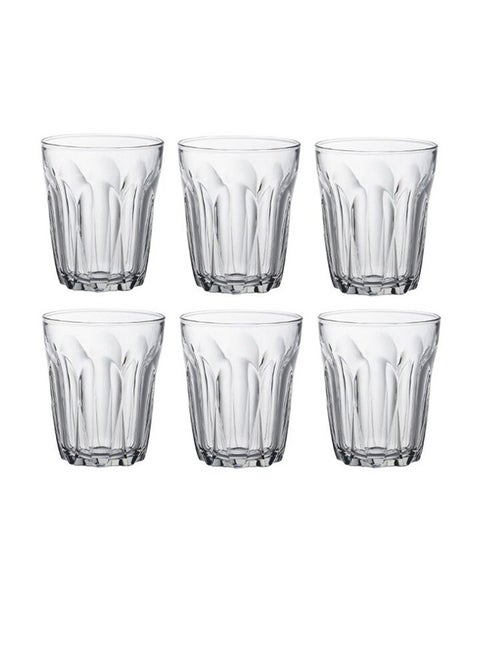 6-Piece Provence Tumbler Clear