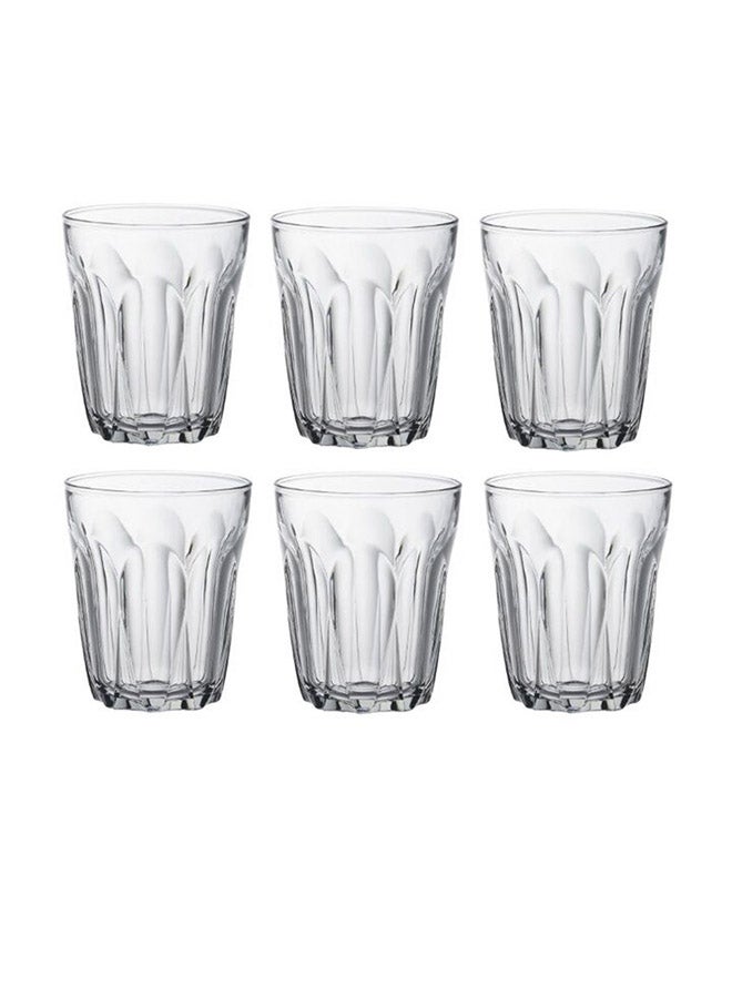 6-Piece Provence Tumbler Clear