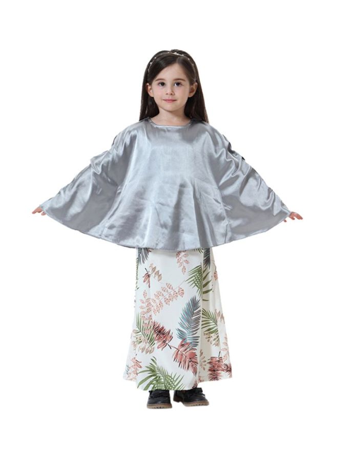 Sharpdo Printed Top And Skirt Dress Set Multicolour  - Image 1