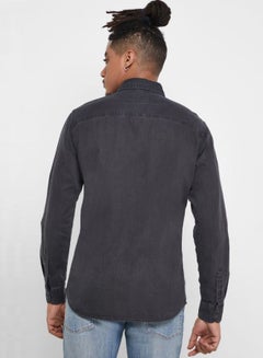 JACK & JONES Collared Neck Sheridan Shirt Black  - Image 2